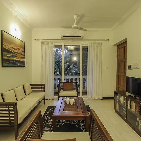 Oyo 10801 Home Pool View 2Bhk Siolim Bagian luar foto